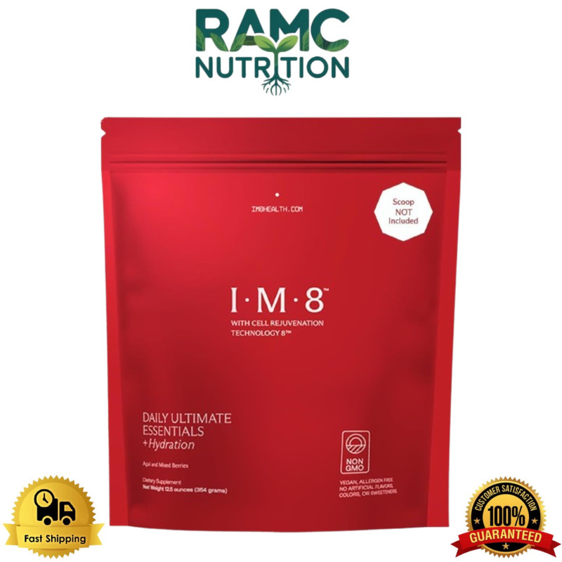 IM8 Daily Ultimate Essentials All-in-1 Multivitamin Supplement – 30 Servings