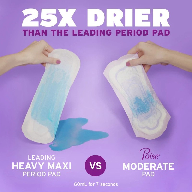Women's sanitary pads, optimal absorption of 6 drops, 52 Count. gallery