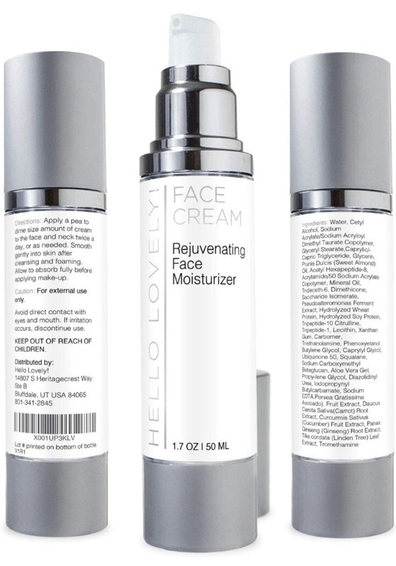 Face Moisturizer Dry Aging Skin Aloe Vera Almond Oil Skin Wrinkles Hello Lovely gallery