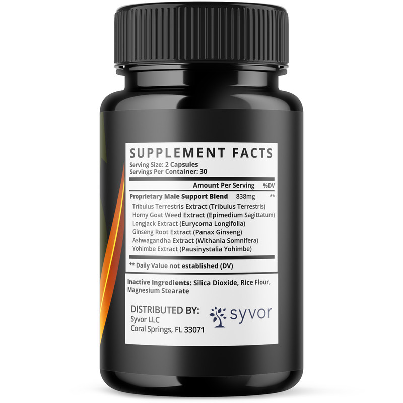 (5 Pack) Men's Growth Advanced Male Support Supplement Men'sGrowth 300 Capsules gallery