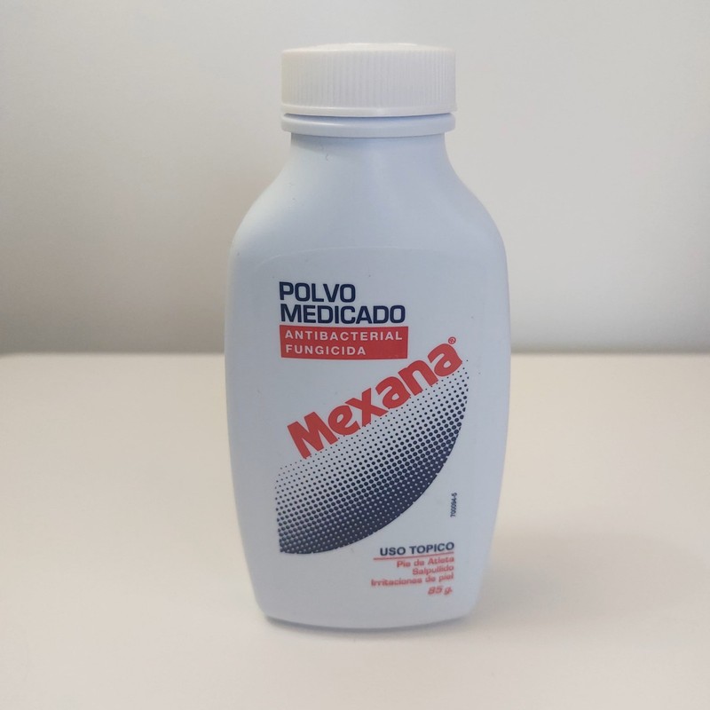 Infaca Mexana Medicated Powder 80 g Anti-Sweat/ Anti-Fungal Polvo