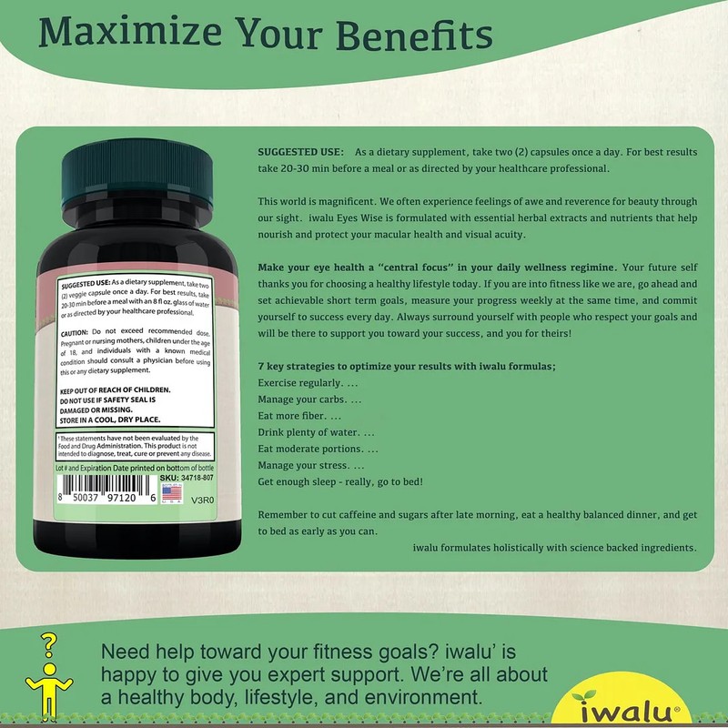 Eyes Treatment | Best Supplement Capsule Pill Men Women FREE SHIP gallery