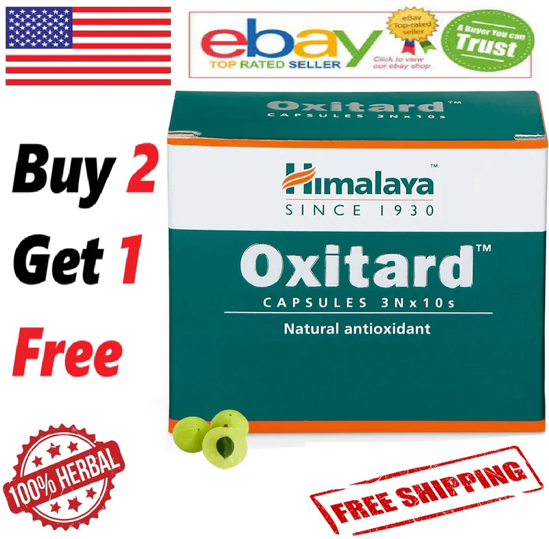 Himalaya OXITARD For Natural Wellness With Long Expiry – 30 Tablets