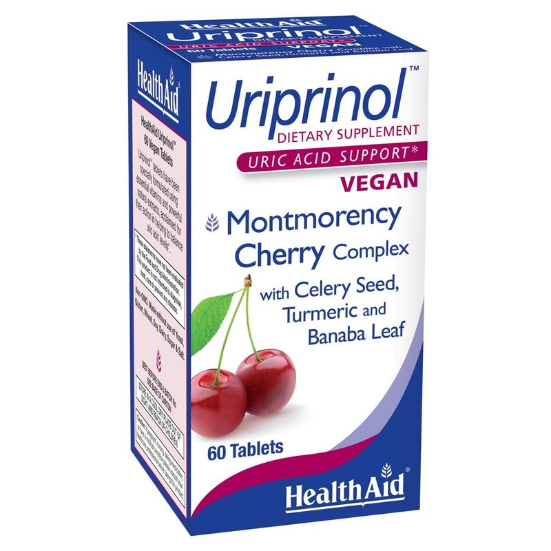 HealthAid Uriprinol® 60 Tablets – Twice‑Daily Antioxidant Uric Acid Cleanse w…