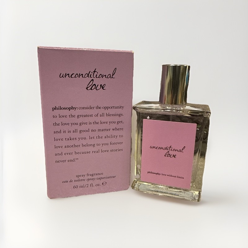 Philosophy Unconditional Love Eau de Toilette spray. 2 oz/60mL New Unsealed Box