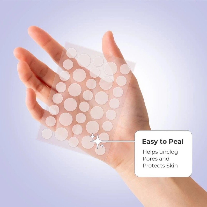 BOSSIE Pimple Patches 108 Dots 100% Hydrocolloid Pimple Patches ACNE for Face gallery
