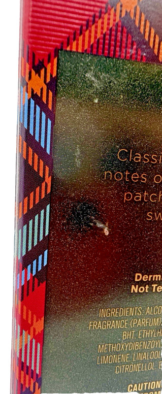 Bath & Body Works Men's Classic Flannel Cologne 3.4 oz *Blemish/Tear on Box* gallery