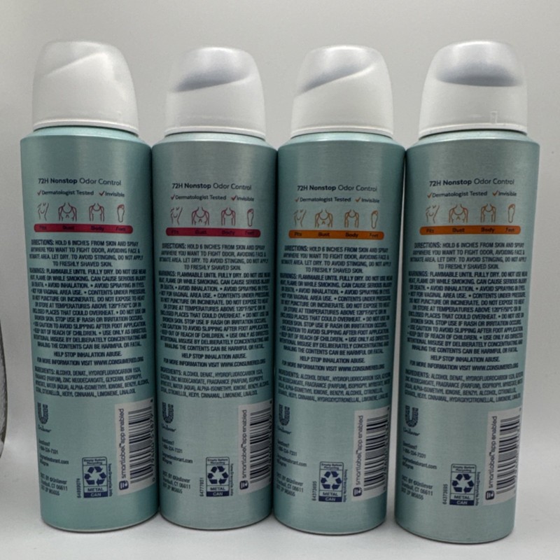 4 Degree Whole Body Deo Aluminum-Free Spray Waterlily Rose Citrus 4 oz gallery