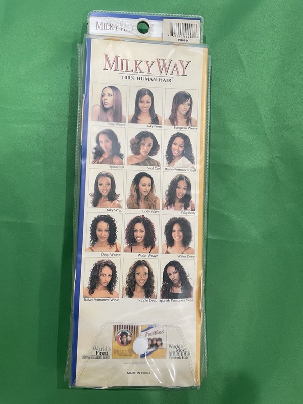 Milky Way 100% Human Hair Paradise Curl Curly Extensions 14" Weaving P4 gallery