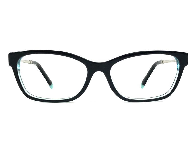Tiffany & Co. Eyeglasses Frame TF2204 8285 Black Blue Silver Full Rim 52-15-140