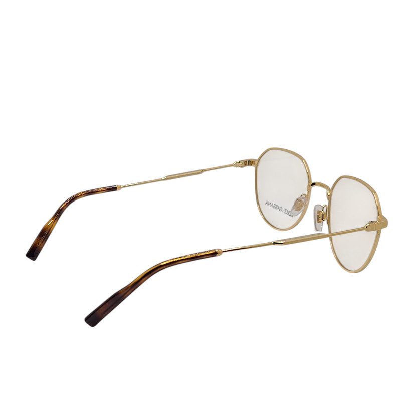 Dolce & Gabbana DG1349 2 Gold Men's Eyeglasses 52mm gallery