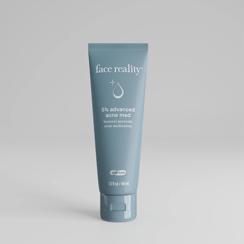 Face Reality 5% Advanced Acne Med 1.5 fl oz/44ml Benzoyl Peroxide Acne Treatment