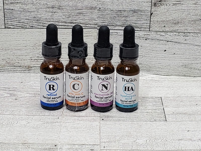 TruSkin Facial Serum Skincare Bundle, Sealed, No Box