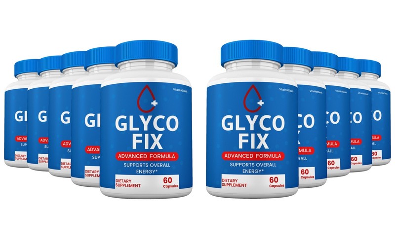 Glyco Fix Blood Support Pills, GlycoFix Glycogen Capsules Supplement (10 Pack)