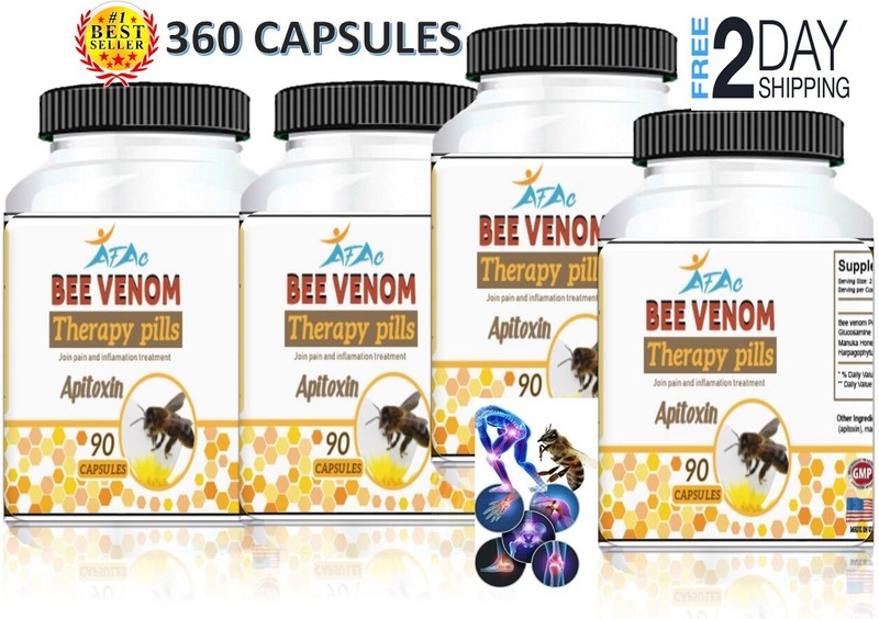 4 BEE THERAPY anti-inflamatory Extracts Arthritis support bee Miracle 360