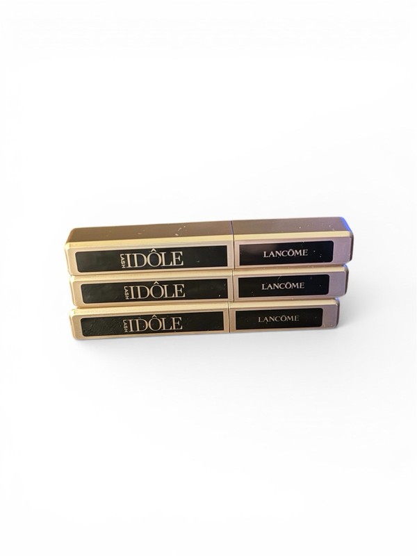 3 x Lancome Lash Idole Mascara Black 0.27oz / 8ml fullsize NEW UNBOX
