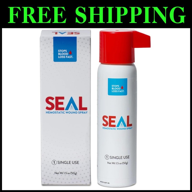SEAL Hemostatic Wound Spray – Fast Bleeding Control