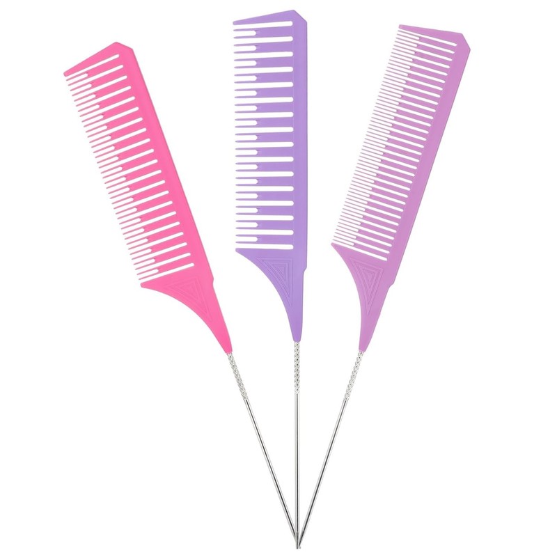 3 Pieces Foiling Comb for Highlighting, 3 Piece 25.3 cm/10 Inch (length only)