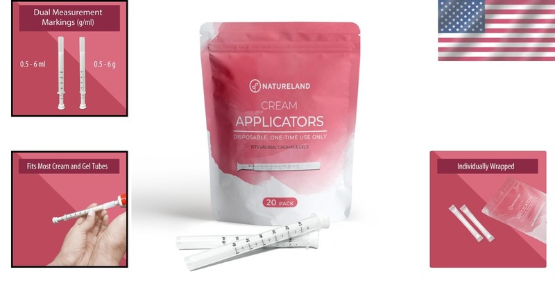 20 Count Hygienic Applicators for Gels & Creams - Perfect for Daily Wellness gallery