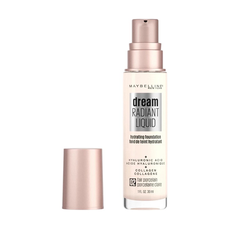 Maybelline Dream Radiant Liquid Foundation 90 Honey Beige You Choose 02 08 125