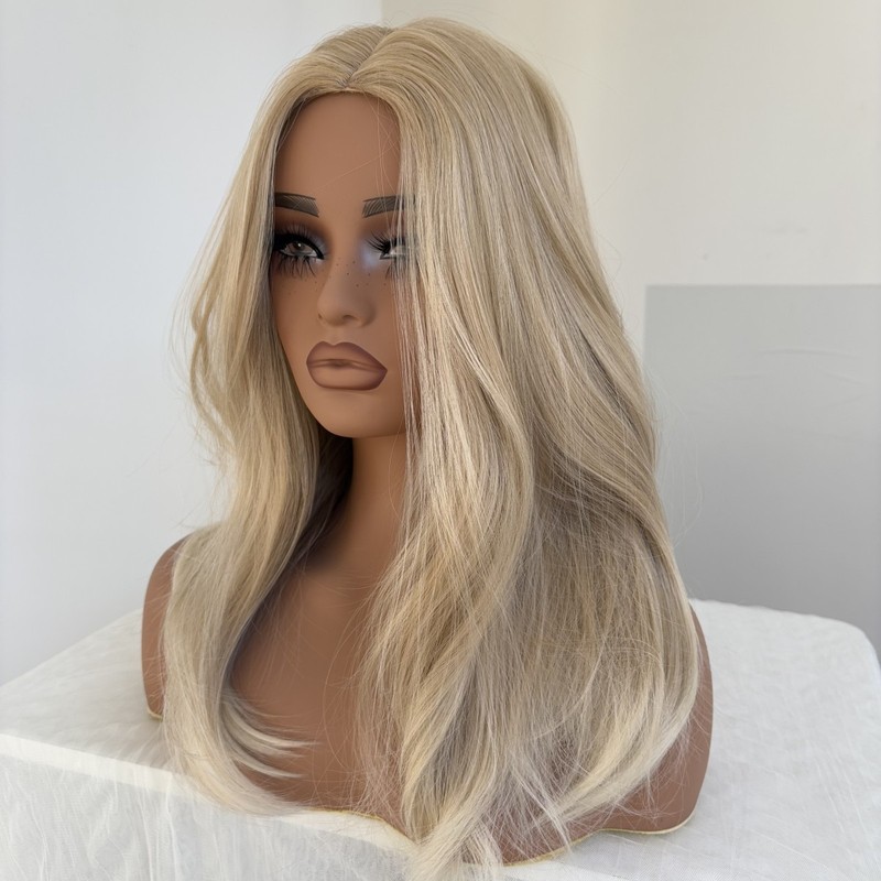 Costume Wig Blended Blonde Soft Bob Straight Heat Resistant Hair Halloween gallery