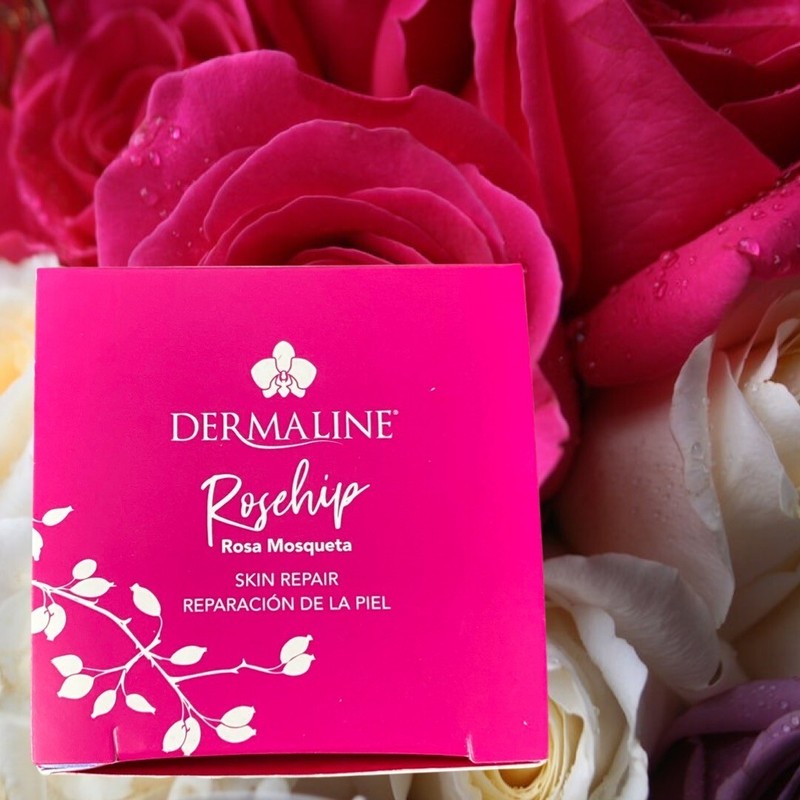 DERMALINE ROSA MOSQUETA CREMA FACIAL Y CORPORAL 2oz/56g gallery