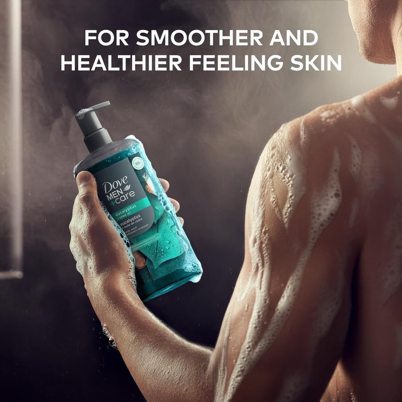 DOVE MEN Eucalyptus + Cedar Oil Moisturizing Body Wash | #1 Dermatologist 26oz. gallery
