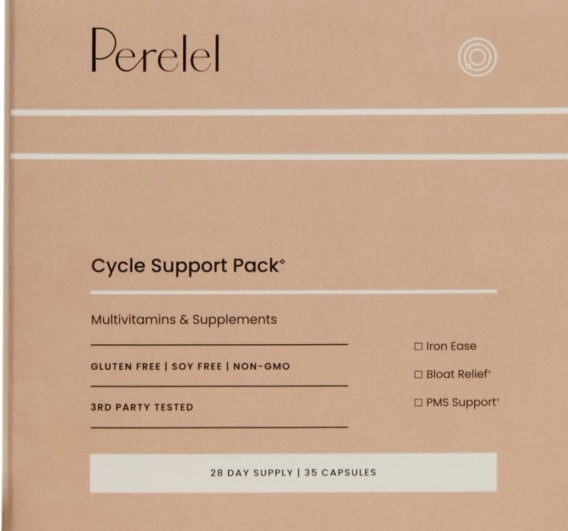 Perelel Cycle Support Pack 28 day supply 35 Capsules Exp 09/26 New Mutivitamin