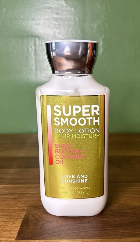BATH & BODY WORKS LOVE & SUNSHINE BODY LOTION 8 FL OZ Super Smooth Shea Coconut