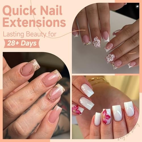 Nail Tips Short Square, Pre-buff Matte Gel Nails Tips Short C-Short Square gallery