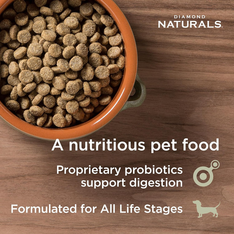 Diamond Naturals Skin & Coat Real Salmon and Potato Recipe Dry Dog Food with Pro gallery