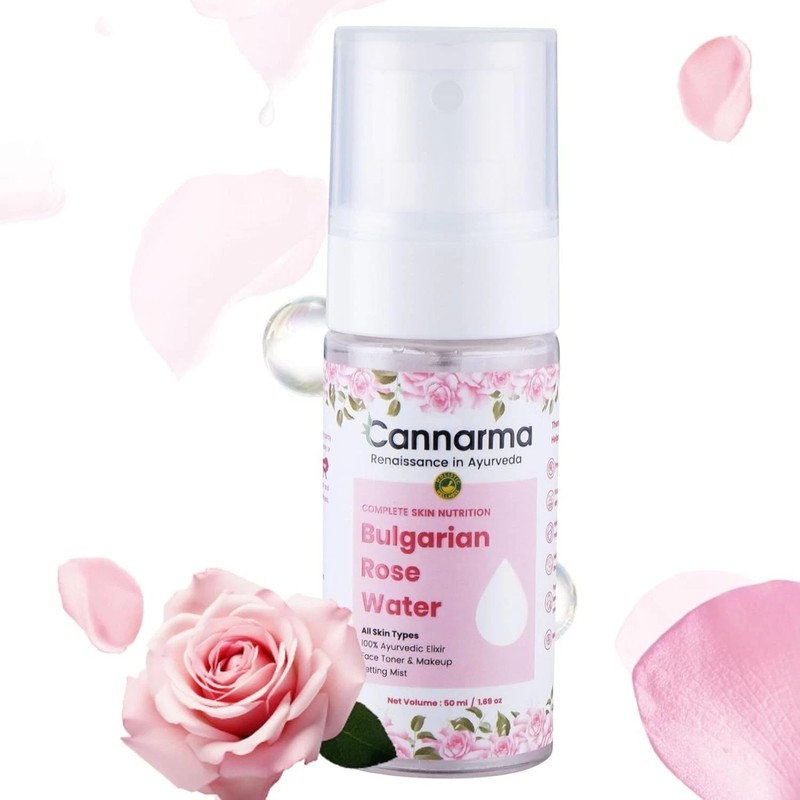 Cannarma Bulgarian Rose Water Face Toner For All Skin Types 50ml