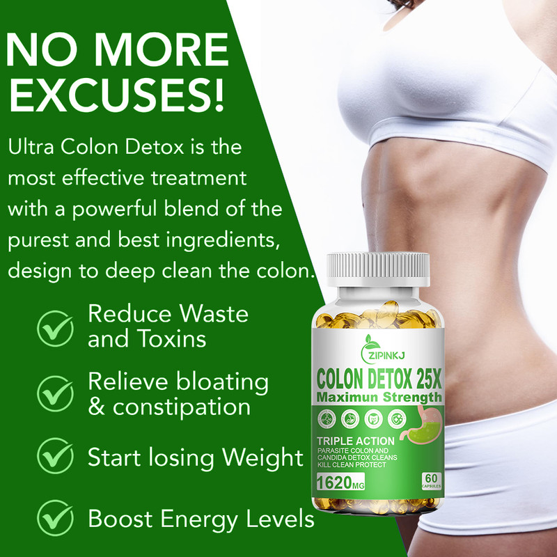 COLON CLEANSE DETOX BODY CLEANSER ELIMINATES WASTE WEIGHT LOSS REDUCE FAT PILLS gallery