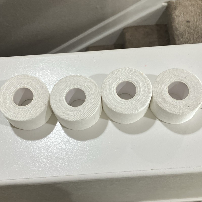 KT tape, athletic tape, Wrap, white tape, track marker, sports medicine