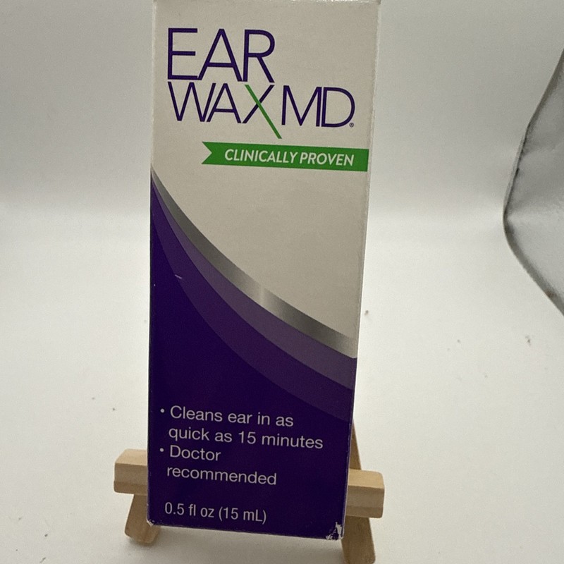 Ear Wax MD 0.5oz Clinically Proven Solution 1 Pack New
