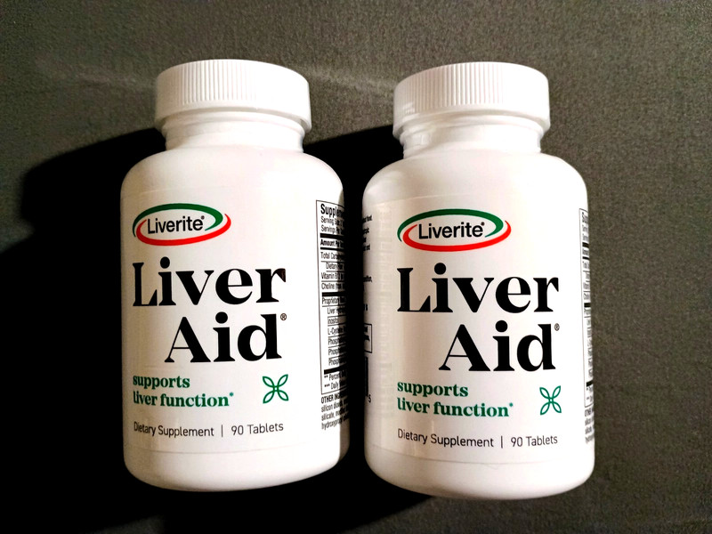 (Lot of 2) Liverite Liver Aid Value Size Tablets