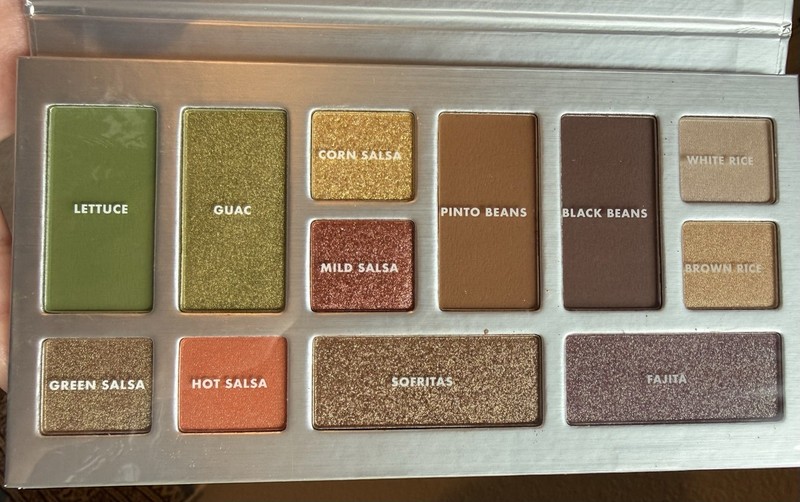 e.l.f. X Chipotle Eye Shadow Palette NEW Never Used Limited Edition