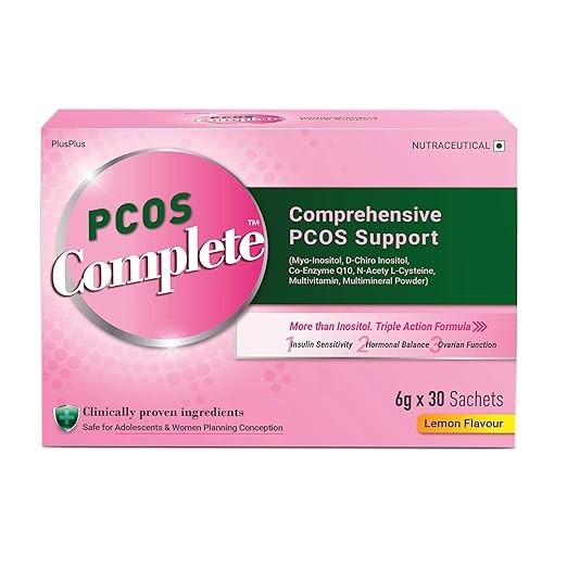 PCOS Complete PCOS Supplement&Drink for Women Hormonal Balance 2000mg,30 Sachets