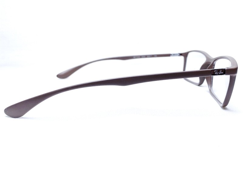 Ray Ban RB7048 5522 Men's Matte Dove Rectangle Eyeglasses Frames 53/17145 gallery