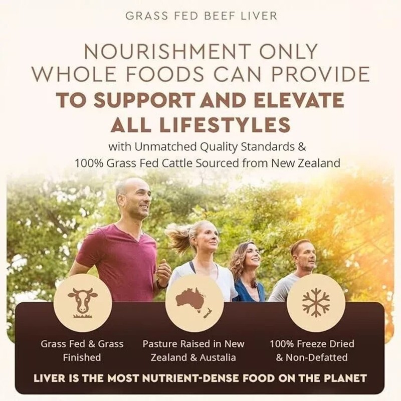 Ancestral Supplements Grassfed Beef Liver - 180 Capsules 500mg EA free shipping gallery