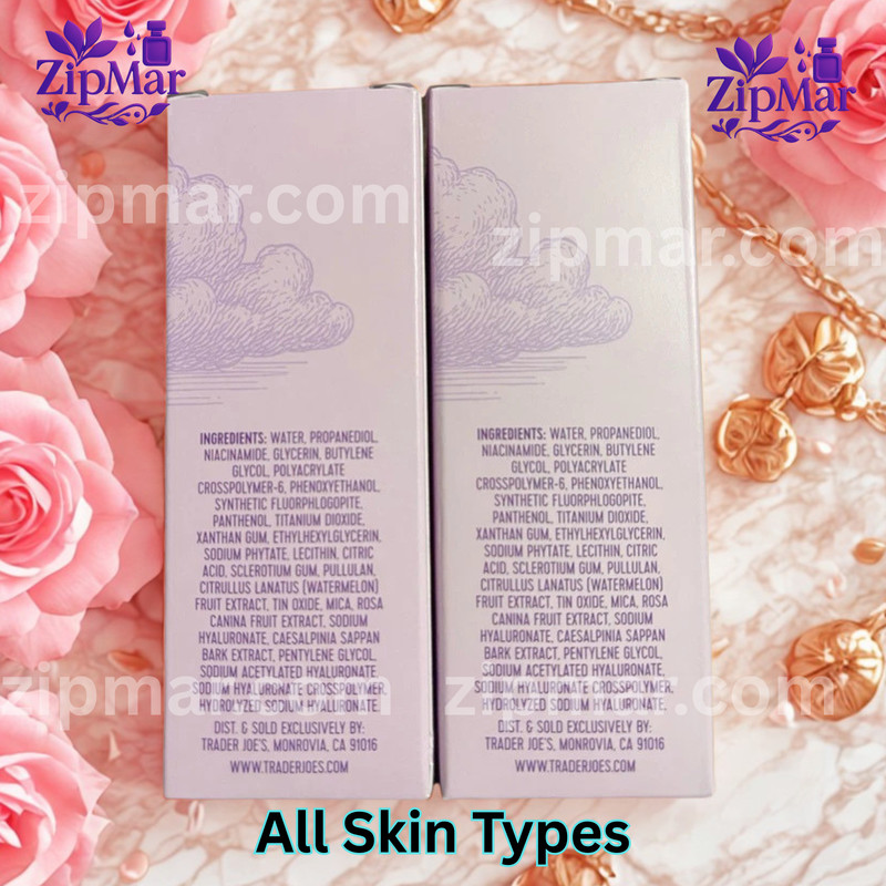 Trader Joes Dewy Skin Serum Niacinamide Hyaluronic Acid Complex 1.0oz 2 Pack New gallery