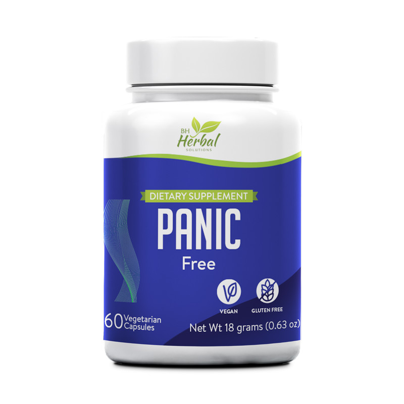 Panic Free Supplement – Relief from Panic Attacks – Stay Calm During Intense Pan