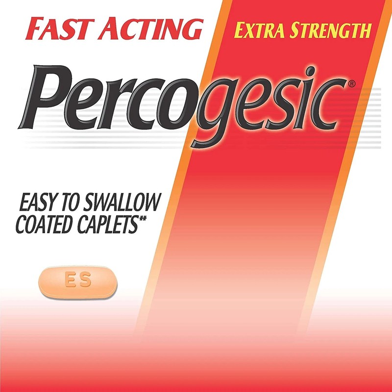 Percogesic Extra Strength Pain Reliever, Aspirin Free, Dual Action Relief, Fever gallery