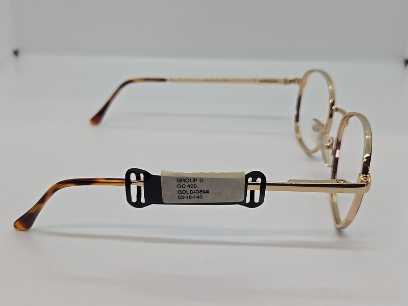 AO American Optical Safety Eyeglasses Frame Only Z87 0C400 Tortoise 53-18-140 gallery