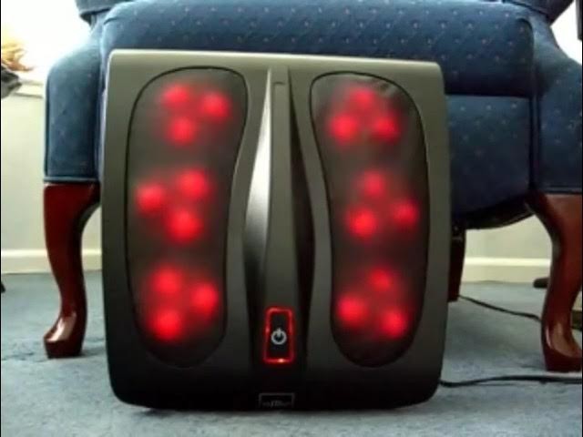 Sharper Image MSG-F110 Shiatsu Foot Massager: Heated Deep Kneading