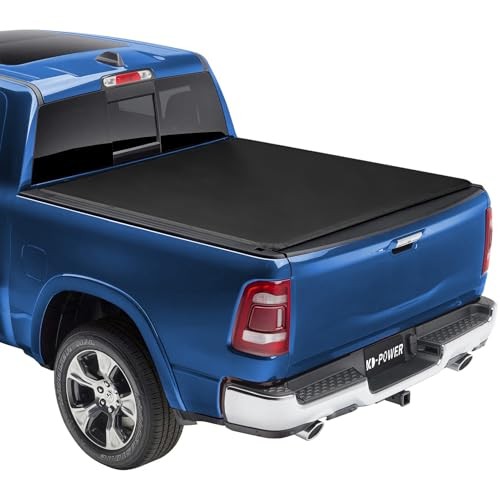 KD-Power Ram 1500 Bed Cover 6.4FT Soft Tri-fold Tonneau Cover for Ram1500 6.4FT gallery