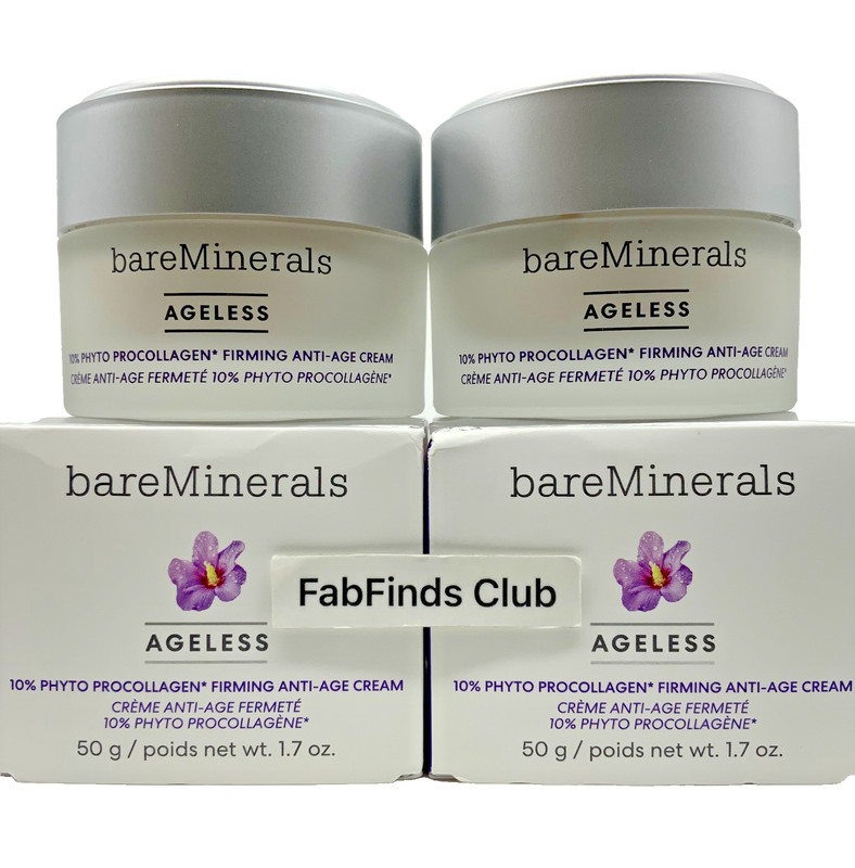 2x BareMinerals Ageless Phyto Procollagen Firming Anti-Age Cream
