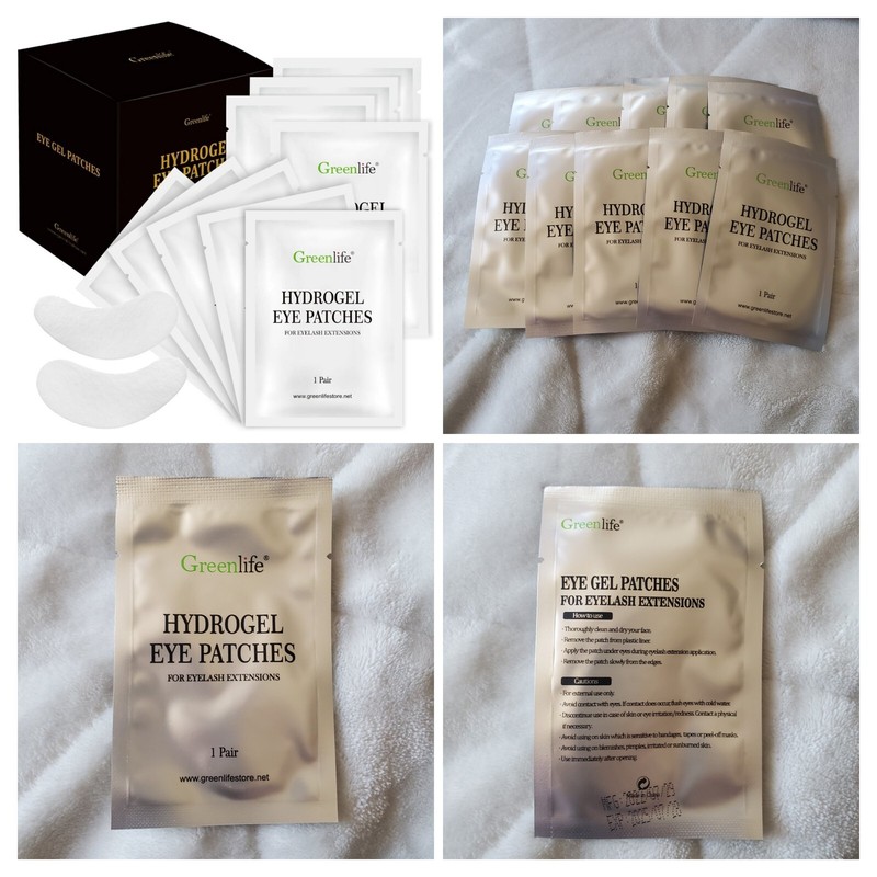 10 Greenlife Hydrogel Eye Patches For Eyelash Extensions Exp. 07/28/2025▪︎Sealed
