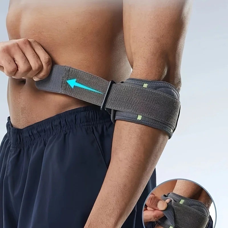 Tennis Elbow Brace Support Arthritis Tendonitis Golfer Arm Joint Pain Band Strap gallery