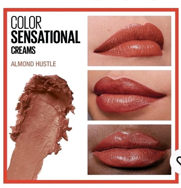 2 Maybelline Colorsensational Lipstick 133 Almond Hustle Cream Color Sensational gallery